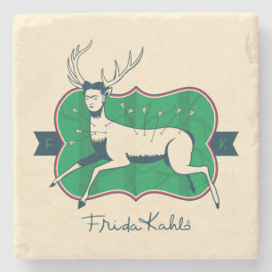 Frida Kahlo The Wounded Deer Stone Coaster