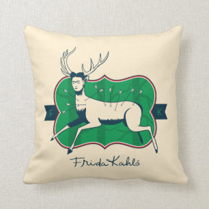 Frida Kahlo   The Wounded Deer Throw Pillow