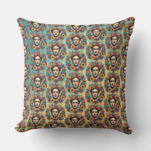 Frida Kahlo Throw Pillow
