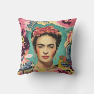 frida kahlo throw pillow