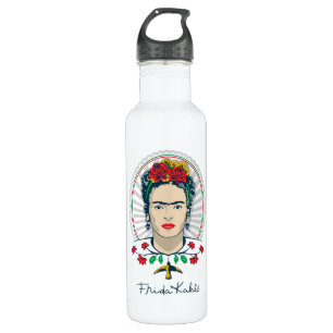Frida Kahlo   Vintage Floral 710 Ml Water Bottle