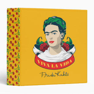 Frida Kahlo Viva la Vida Binder
