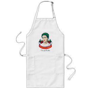 Frida Kahlo   Viva la Vida Long Apron