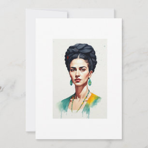 frida khalo invitation