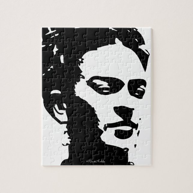 Frida Shadow Portrait Jigsaw Puzzle (Vertical)