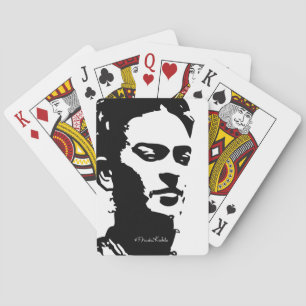 Frida Shadow Portrait Playing Cards