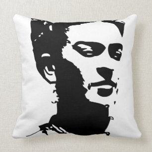 Frida Shadow Portrait Throw Pillow