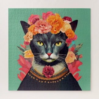 Frida the Cat Jigsaw Puzzle