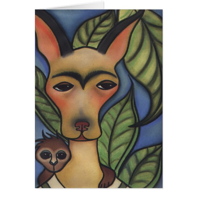 Frida with Monkey (Front)