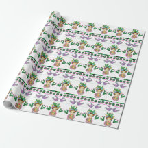 Frida x Cacti Matte Wrapping Paper, 30" x 6'