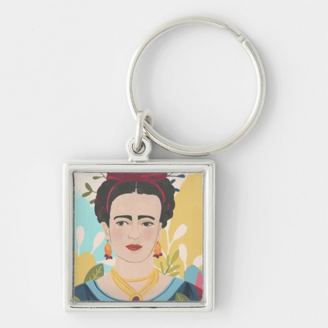 Frida's Garden Collection Keychain (Front)