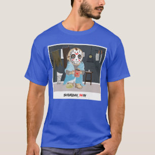 Friday 13TH Horror Movie Halloween Costume funny T-Shirt