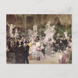 Friday at the French Artists' Salon, 1911 Postcard