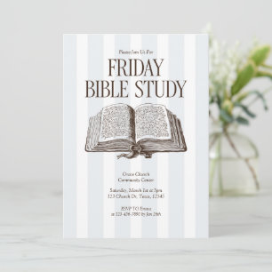 Friday Bible Study Church Invitation