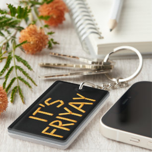 Friday Fries Keychain