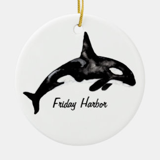 Friday Harbour Ceramic Ornament