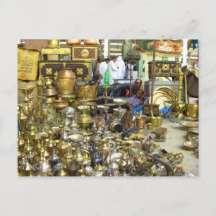 Friday market, Souq Juma, Kuwait 2007 Postcard