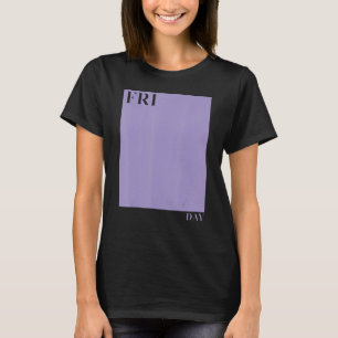 Friday Motivation Inspirational Vintage Style Happ T-Shirt