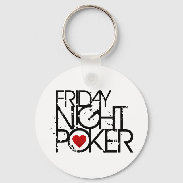 Friday Night Poker Keychain (Front)