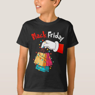 Friday Shopng Squad Christmas Black Shopng Family  T-Shirt
