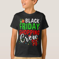 Friday Shopping Crew Christmas Lights Black Shoppi