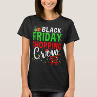 Friday Shopping Crew Christmas Lights Black Shoppi