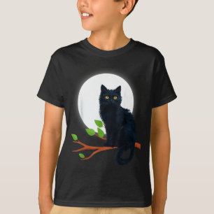 Friday The 13th 2018 Adorable Halloween Black Cat T-Shirt