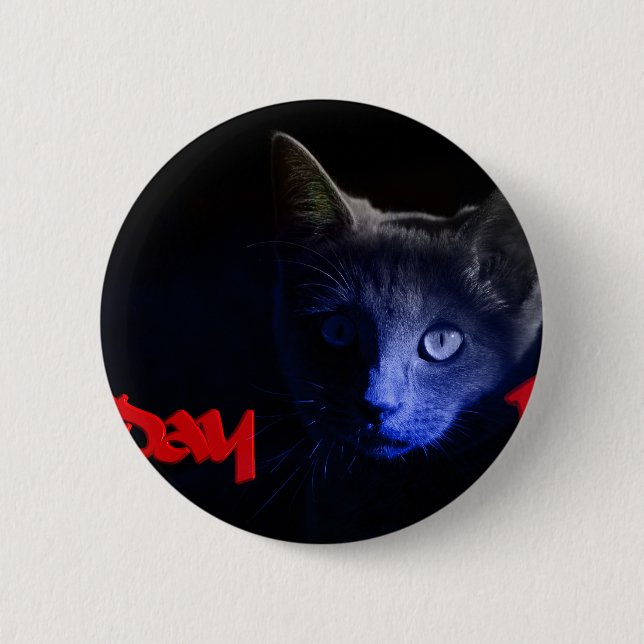 friday the 13th 2 inch round button (Front)