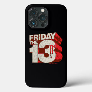 Friday the 13th   Bleeding Stacked 3D Logo iPhone 13 Pro Case