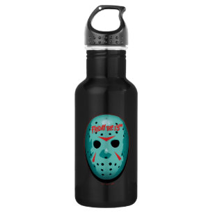 Friday the 13th Blue Hockey Mask Graphic 532 Ml Water Bottle