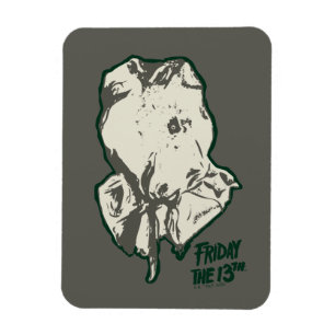 Friday the 13th Jason Voorhees Burlap Sack Magnet