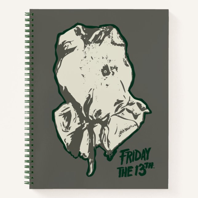 Friday the 13th | Jason Voorhees Burlap Sack Notebook (Front)