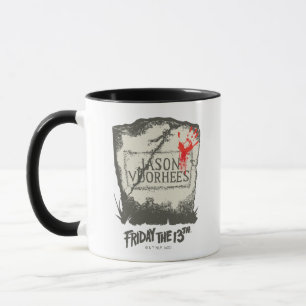 Friday the 13th   Jason Voorhees Headstone Mug