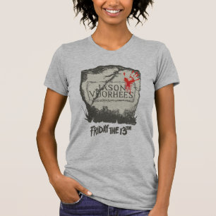 Friday the 13th Jason Voorhees Headstone T-Shirt