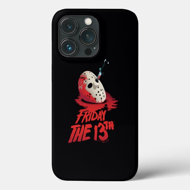 Friday the 13th | Knife Through Hockey Mask Case-Mate iPhone Case (Back)