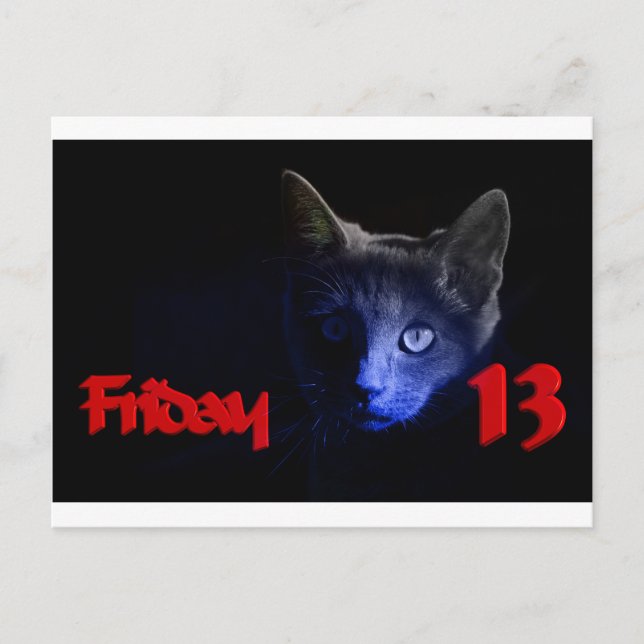 friday the 13th postcard (Front)
