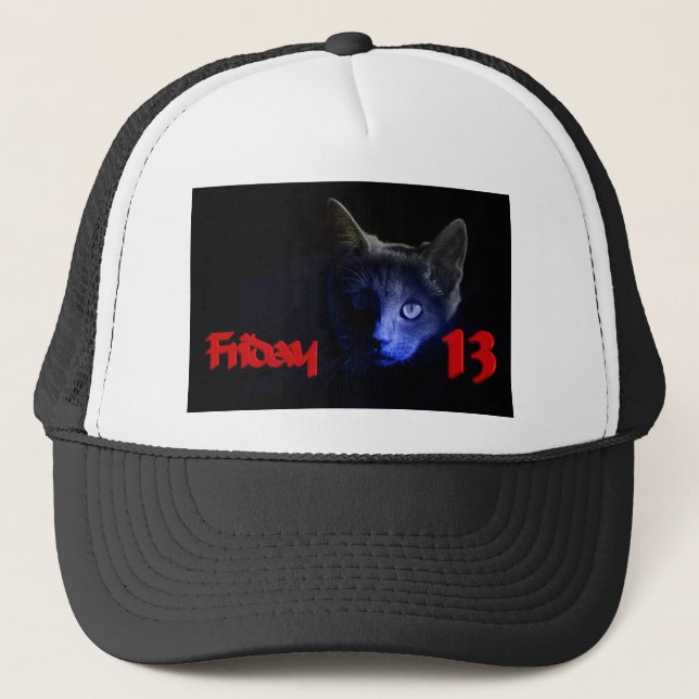 friday the 13th trucker hat (Front)