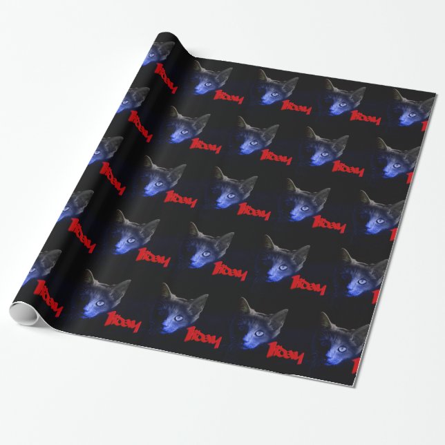 friday the 13th wrapping paper (Unrolled)