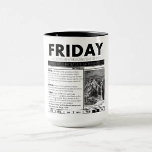 FRIDAY & THE MYTH BEHIND IT:  one of seven cups
