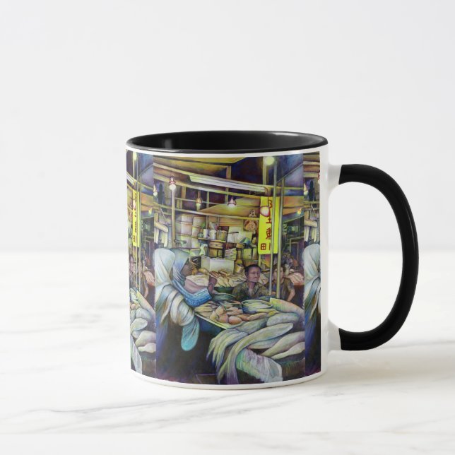 Friday's Fine Fresh Fish, Singapore Mug (Right)