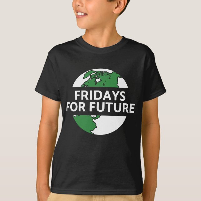 Fridays for Future Climate Action T-Shirt (Front)