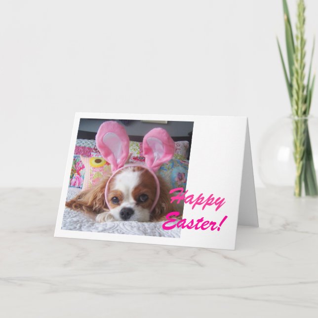 Friday's Happy Easter Wishes Holiday Card (Front)