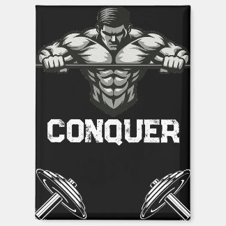 Fridge Gym Magnet Iron Grip Design