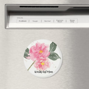 Fridge Magnet Camelia Worlds Best Maman