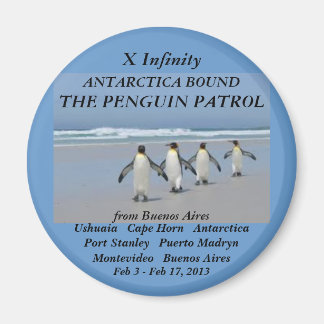 fridge magnet infinity 2013 penguin patrol
