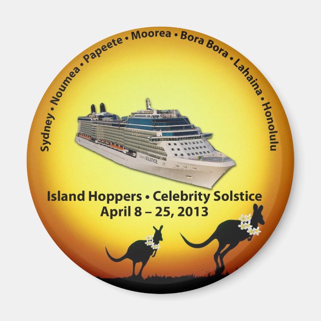 Fridge Magnet Souvenir (Front)