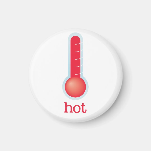 Fridge Weather - HOT Magnet (Front)