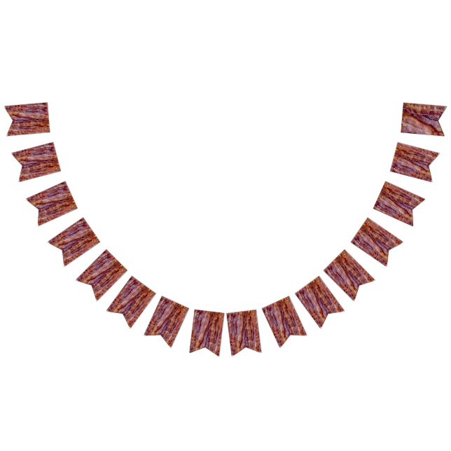 Fried bacon bunting flags (All)