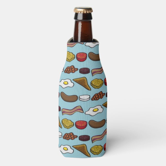 Fried Breakfast Bottle Cooler (Bottle Front)