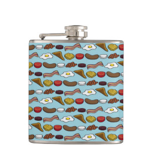 Fried Breakfast Hip Flask